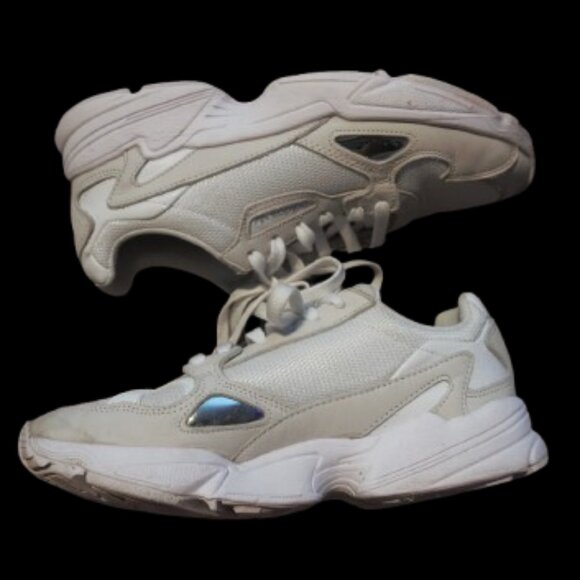 Adidas Womens Falcon B28128 White - Picture 1 of 4